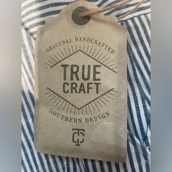 TRUE CRAFT Woven Ruffle Hem Romper, NWT, Size XS, Cotton/Viscose Blend - Picture 4 of 7